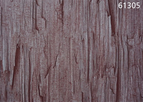 Teak Oak Pattern Wood Grain Transfer Paper UV Resistance Easy To Remove