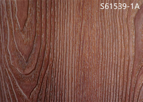 Indoor Decorative Wood Grain Transfer Paper Cherry Color anti UV
