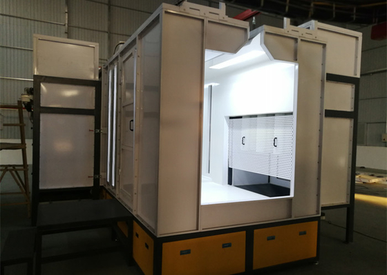 CE Aluminium Powder Coating Plant / Automatic Powder Coating System Gas LPG Oil Heating