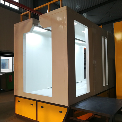 CE Aluminium Powder Coating Plant / Automatic Powder Coating System Gas LPG Oil Heating
