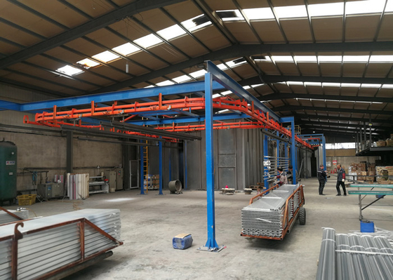 40KW~60KW Automatic Powder Coating Plant For Metal Products