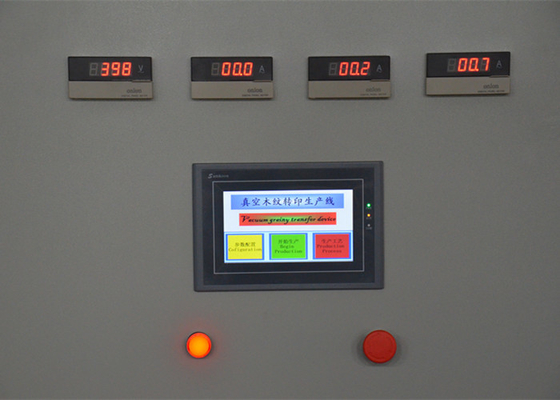 High Efficiency Wood Effect Vacuum Transfer Printing Machine New Condition