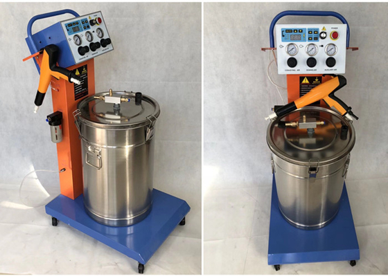 0-100KV Manual Powder Coating Equipment For Steel And Wood Furniture