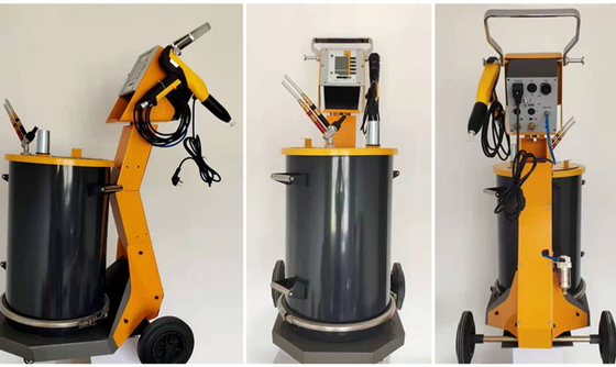0-100KV Manual Powder Coating Equipment For Steel And Wood Furniture
