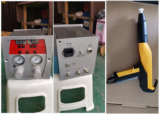 0-100KV Manual Powder Coating Equipment For Steel And Wood Furniture