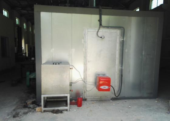 110V 220V 380V Electrostatic Powder Coating Oven / Gas Powder Coating Oven