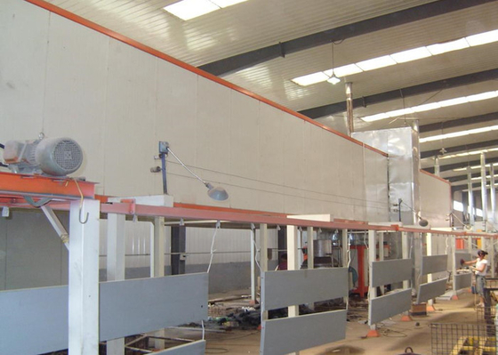 Low Maintenance SS304 SS316 Powder Coating Curing Oven With Gas Burner