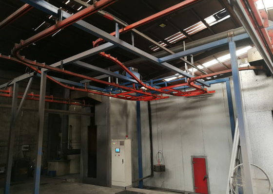 High Performance 150mm Powder Coating Furnace  / Powder Coating Booth Oven