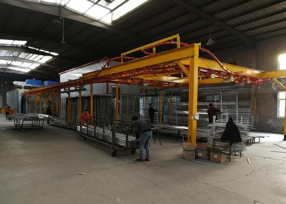 High Performance 150mm Powder Coating Furnace  / Powder Coating Booth Oven