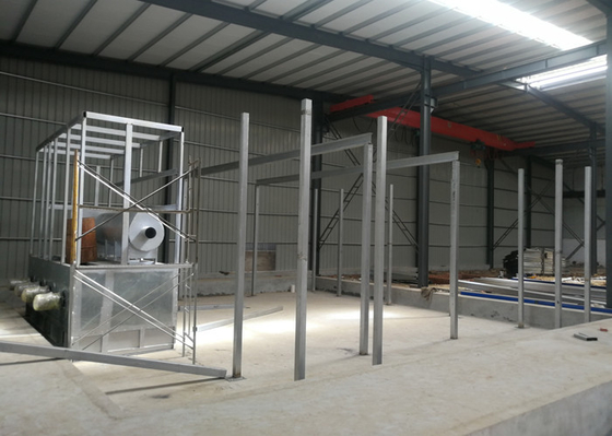 High Performance 150mm Powder Coating Furnace  / Powder Coating Booth Oven