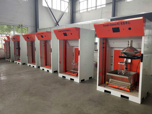 Automatic Electrostatic Powder Coating Powder Feed Center 220V  Long Service Life