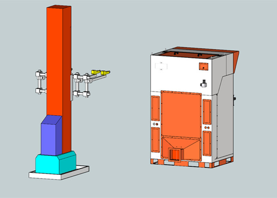 High Efficiency Automatic Powder Feed System For Powder Coating Booth