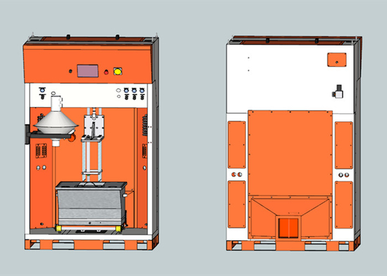 High Efficiency Automatic Powder Feed System For Powder Coating Booth