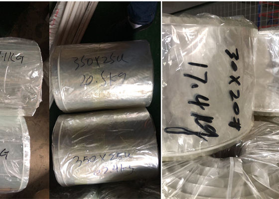 20cm Heat Printing High Temperature Plastic Bag For Aluminum Profile Wood Grain Transfer