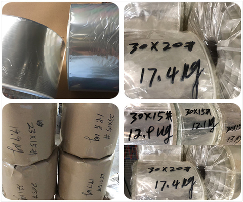 20cm Heat Printing High Temperature Plastic Bag For Aluminum Profile Wood Grain Transfer