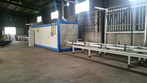 Aluminum Profile Wood Finish Machine 15 Minutes Transfer Time
