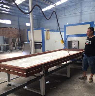 Aluminum Profile Wood Finish Machine 15 Minutes Transfer Time